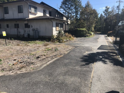 【前面道路含む現地写真】 | 御代田町西軽井沢売地