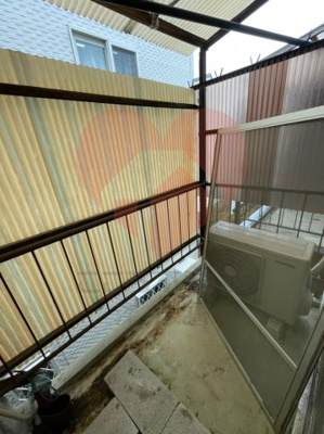 【バルコニー】 | 堺市西区浜寺諏訪森町東1丁貸家