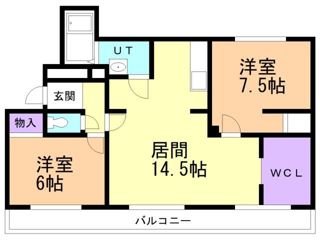 フォレストコートの間取り
