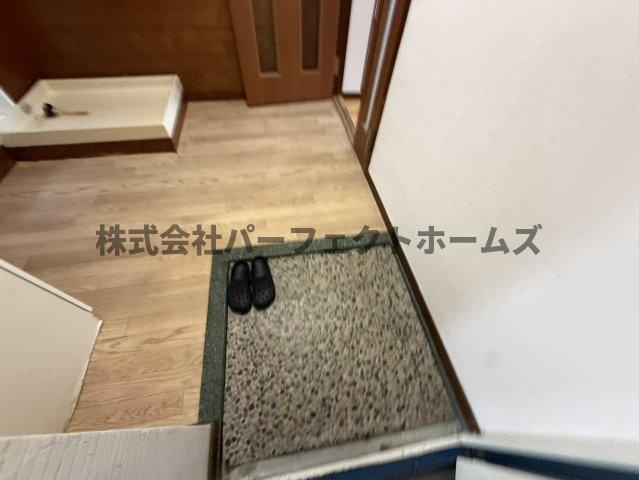 三井団地A93棟の玄関|落ち着いた玄関です
