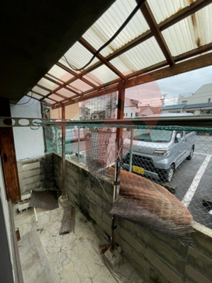 【バルコニー】 | 東大阪市旭町貸家