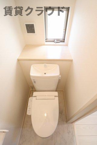 ネオ君塚戸建Ｂ棟のトイレ|トイレもきれいです