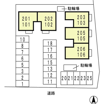 【区画図】 | ラ・ヴィラ・シック