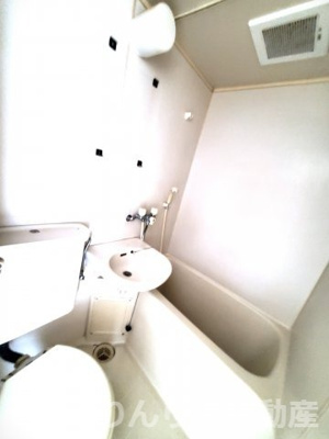 【洗面所】 | サンハイツ沖浜 | 使いやすい洗面所です