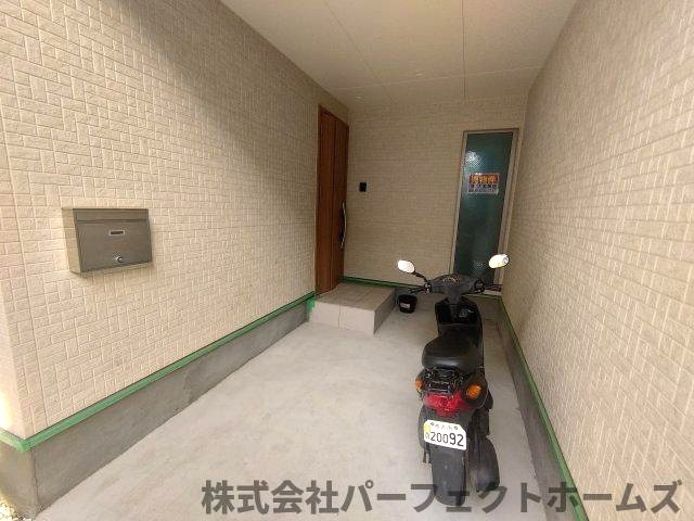 仁和寺町中古戸建の駐車場|駐車場です