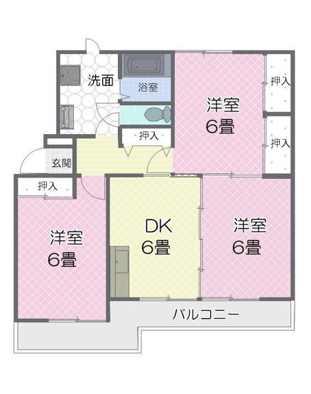 【間取り】 | ハイツＫＯＤＡⅡ
