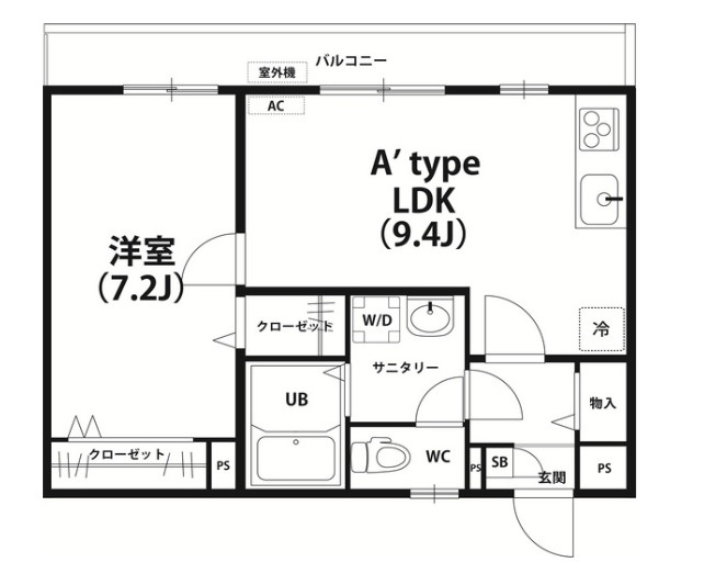 【間取り】 | リブリ・西登戸駅前