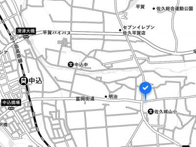 【地図】 | 佐久市平賀城山小北売地