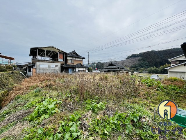 八女市上陽町北川内土地の外観