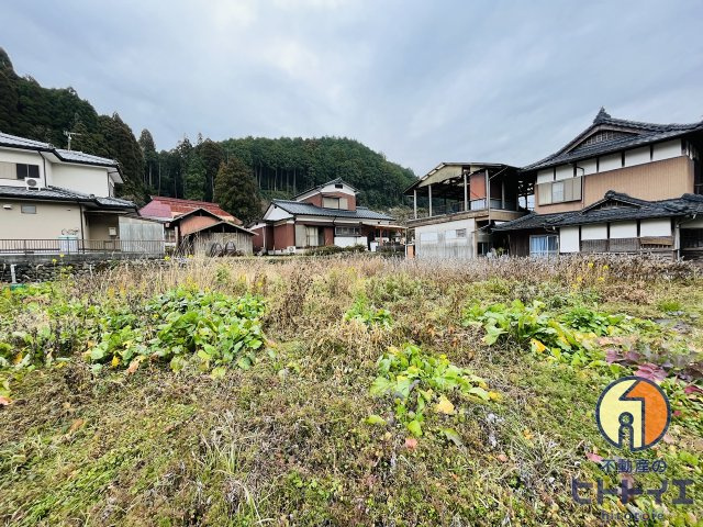 八女市上陽町北川内土地の外観