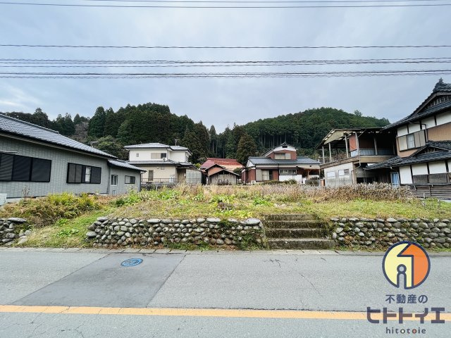 八女市上陽町北川内土地の前面道路含む現地写真