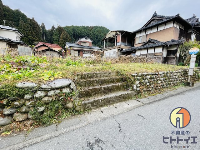 八女市上陽町北川内土地の外観