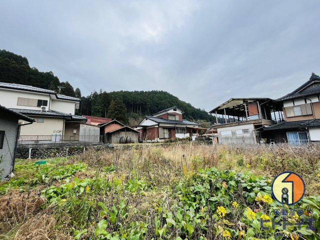 八女市上陽町北川内土地の外観