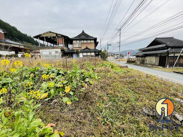 八女市上陽町北川内土地の外観