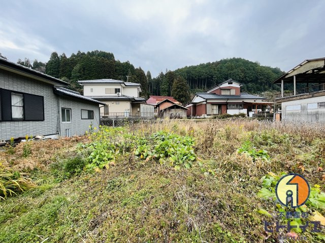 八女市上陽町北川内土地の外観