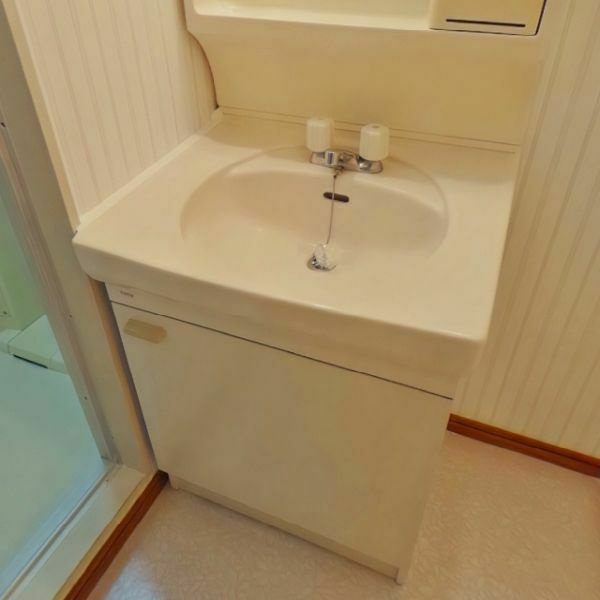 サープラス　Three　丘　E棟の洗面所