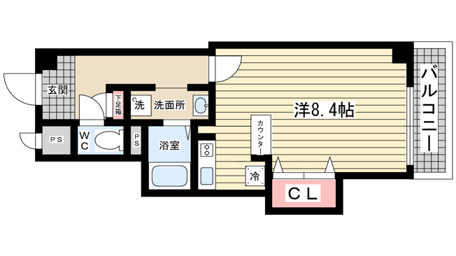 【間取り】 | ラ・フォンテ甲東園