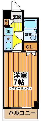 【間取り】 | ベルメゾン笹塚