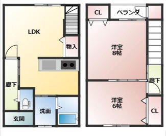 【間取り】 | ディールハウスⅡ