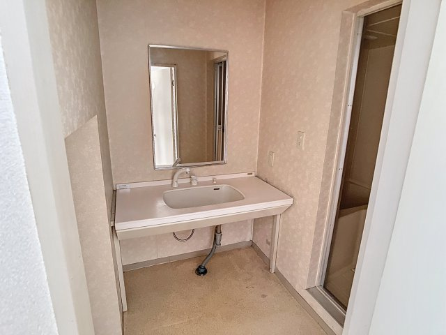 サンハイツ南原Bの独立洗面台