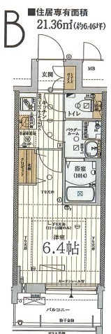 【間取り】 | ファーストフィオーレ九条