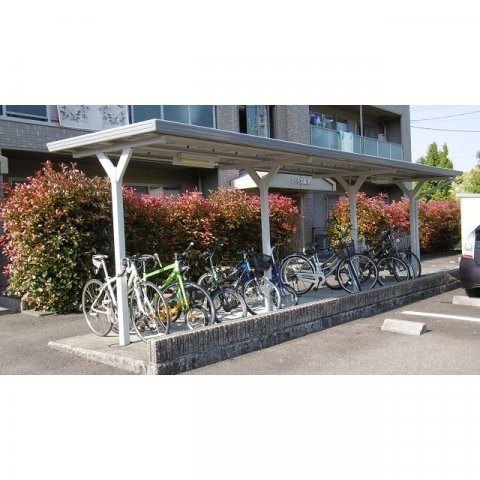 フィネス高須のその他共用部分|その他共有部分：駐輪場     （2018年10月撮影）