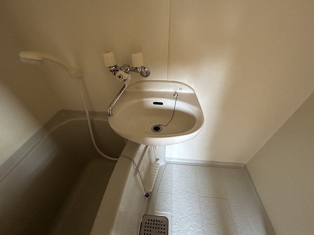 貮室邸マンションの洗面所