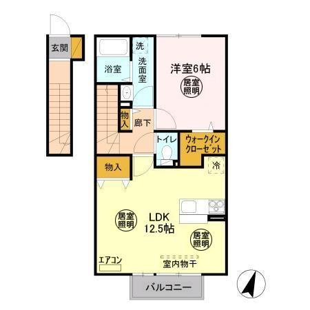 アマポーラの間取り