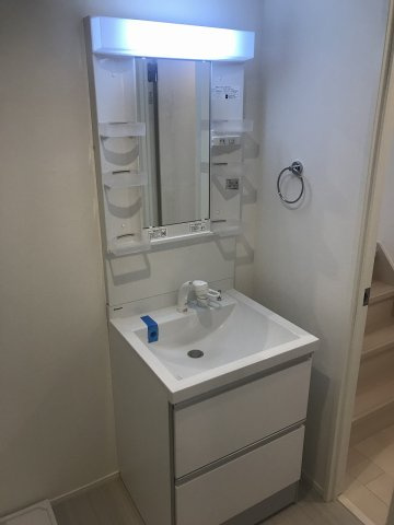 ハーモニーテラス二番Ⅵの洗面所|広い洗面スペース