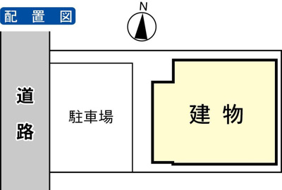 【駐車場】 | ＪＳＫ第２ビル | 101号室は建物前、2F、3Fは敷地外を使用