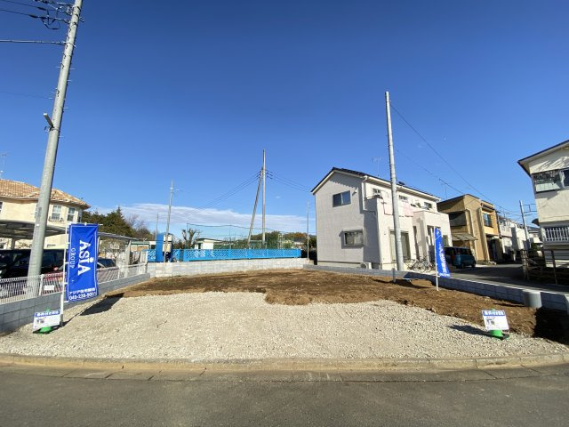 川越市下広谷16期　新築戸建の外観|陽当たり良好♪