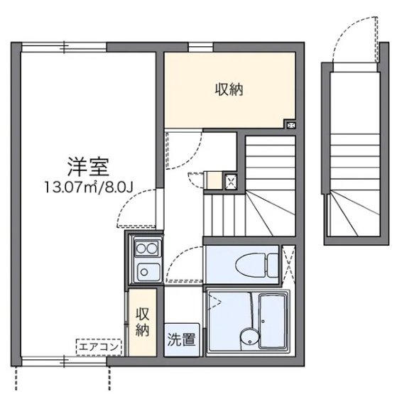 【間取り】 | 山崎　あずま橋