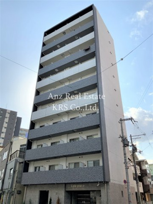 【外観】 | ララプレイスＯＳＡＫＡＤＯＭＥ　ＣＩＴＹフトゥーロ | 2019年11月竣工のオシャレな外観のマンションです♪