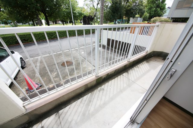 メゾンパークアベニューのバルコニー