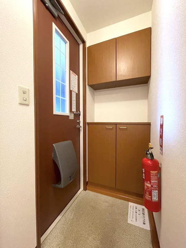 シャーメゾン藤の玄関