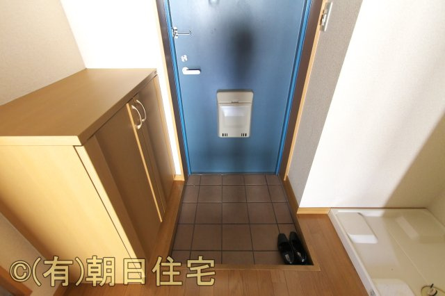 テラン　デ　Fの玄関