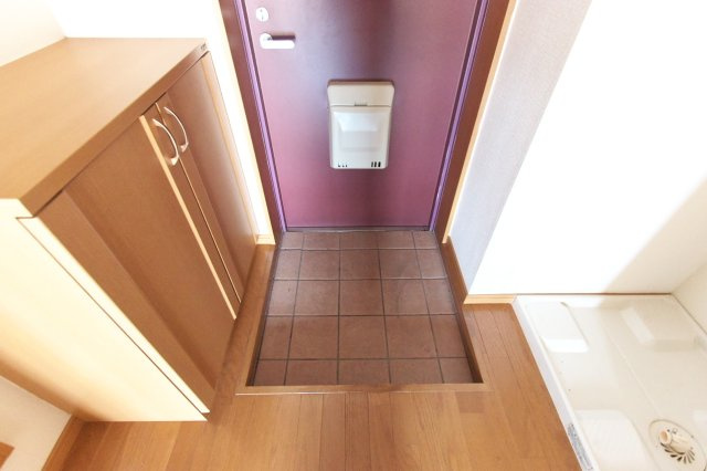 テラン　デ　Fの玄関