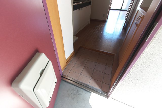 テラン　デ　Fの玄関