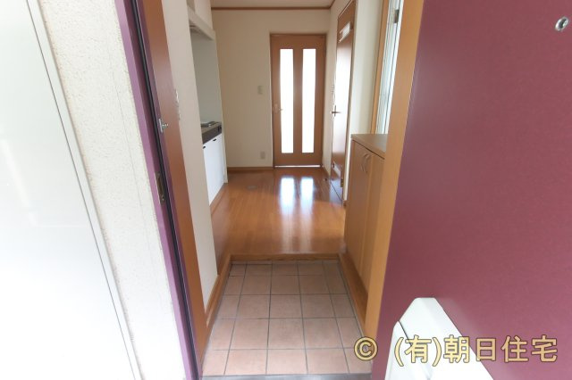 テラン　デ　Fの玄関