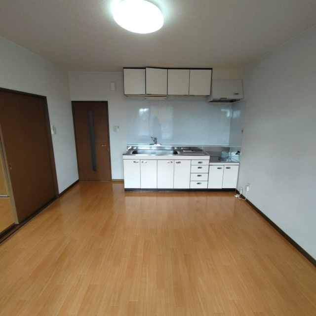 ヤマトハイツのバルコニー