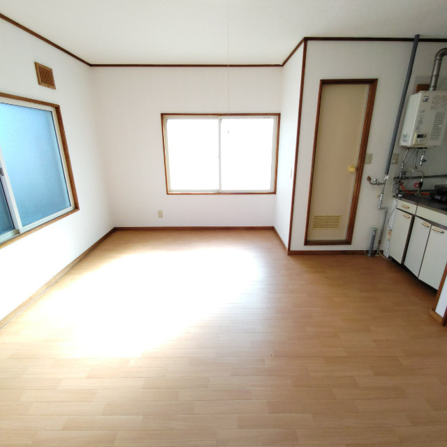 千歳ハイツの居間・リビング|おしゃれなリビングです