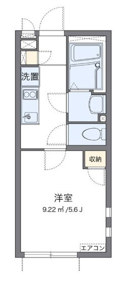 【間取り】 | クレイノ桜ヶ丘