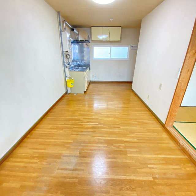 ハイツ中松のバルコニー