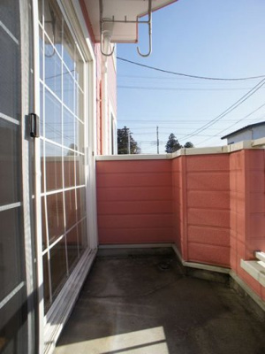 【バルコニー】 | アグリーアブルハウスⅠ | 日当たり良好！お洗濯物がたくさん干せます♪