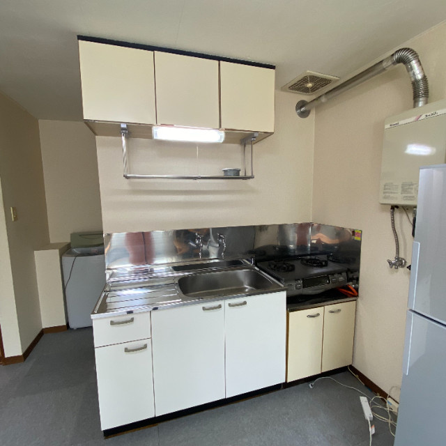 グランドール中央のキッチン|使いやすいキッチンです