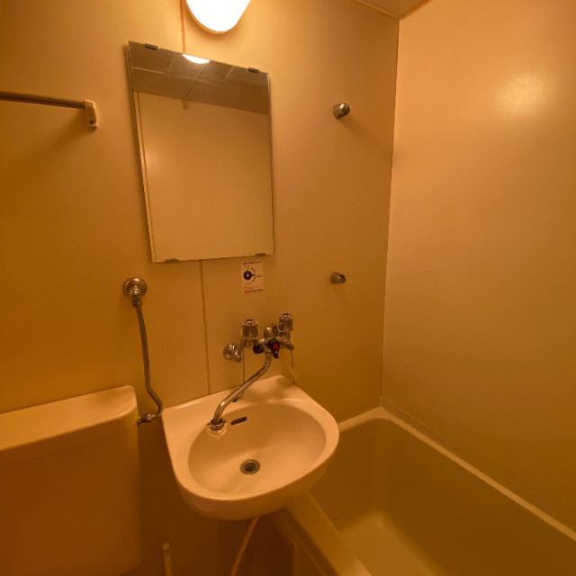 グランドール中央の洗面所|広い洗面スペース