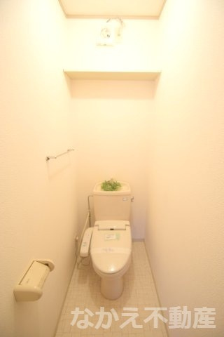 【トイレ】 | 落ち着いた色調のトイレです