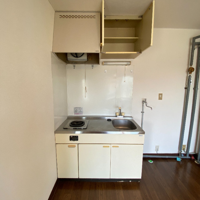 平成ハイツ２号棟のキッチン