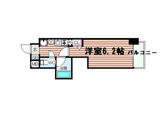 【間取り】 | エステムコート大阪城南II