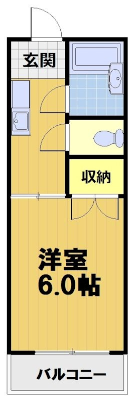 前田ハイツの間取り